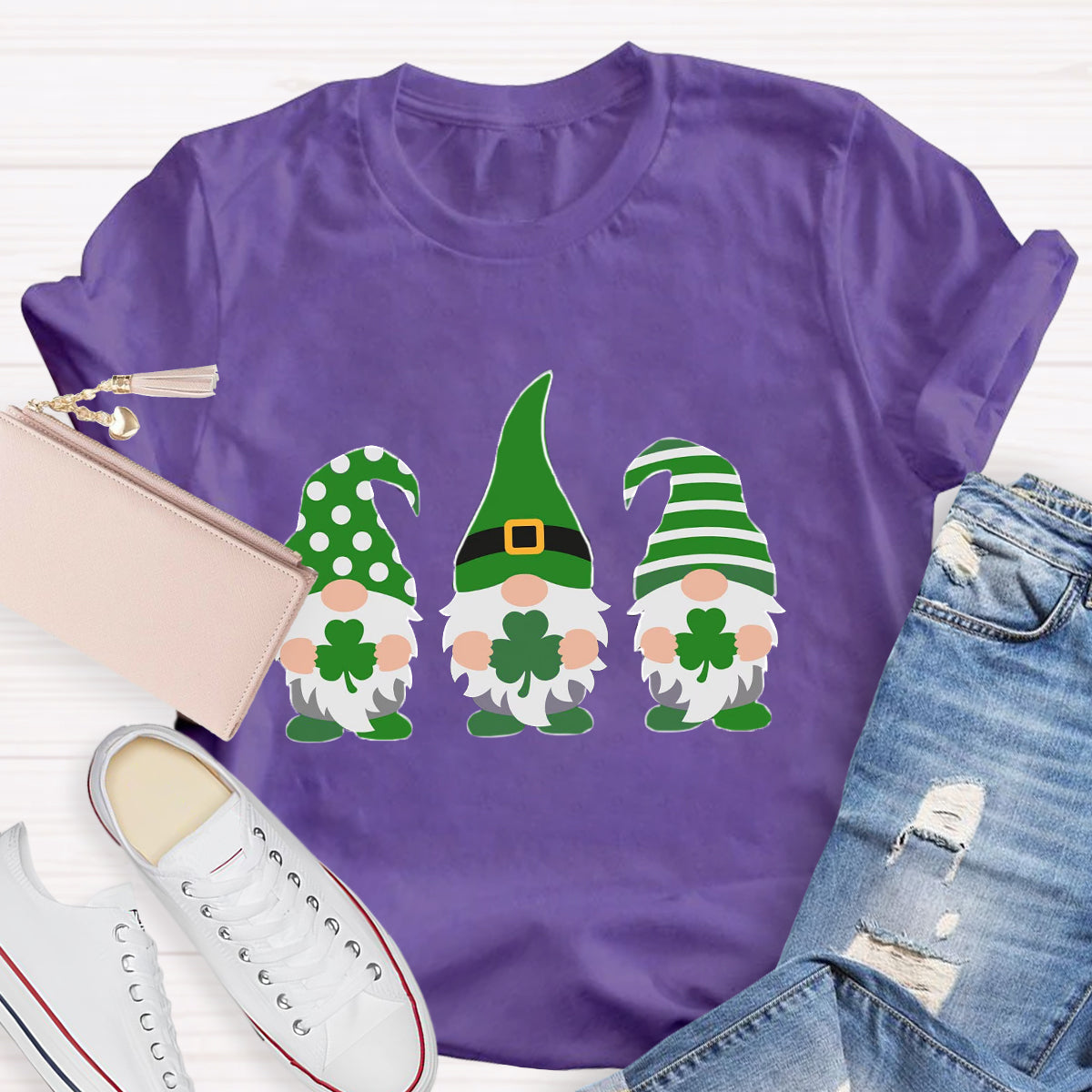 St Patricks' Day Gnome  T-Shirt