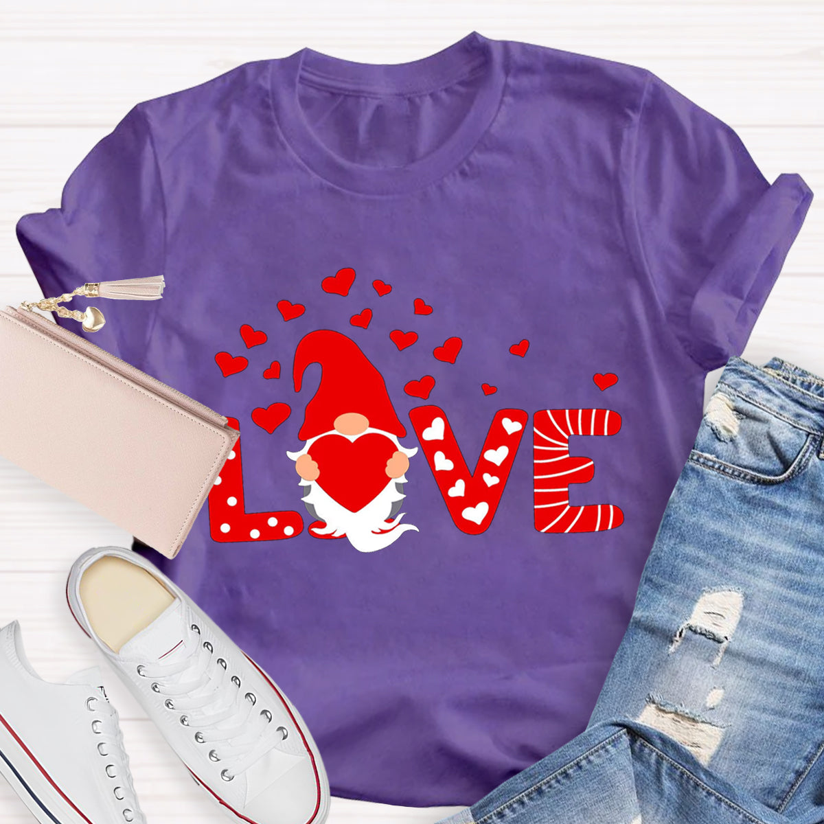 Valentine Love Gnomes T-Shirt