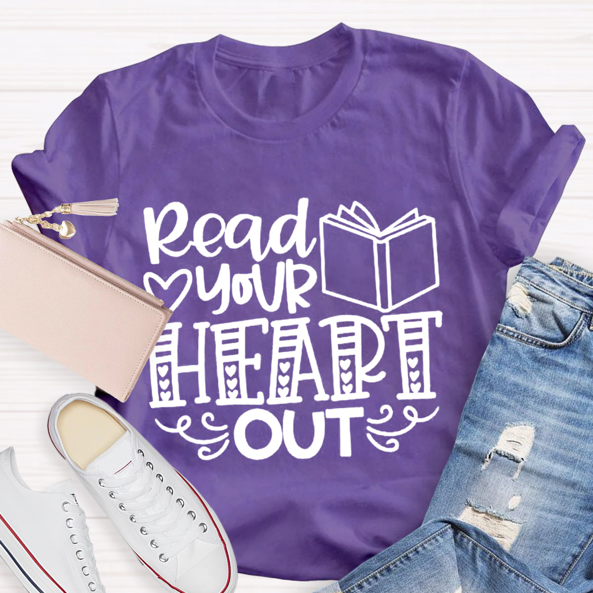 Read Your Heart Out Teacher T-Shirt