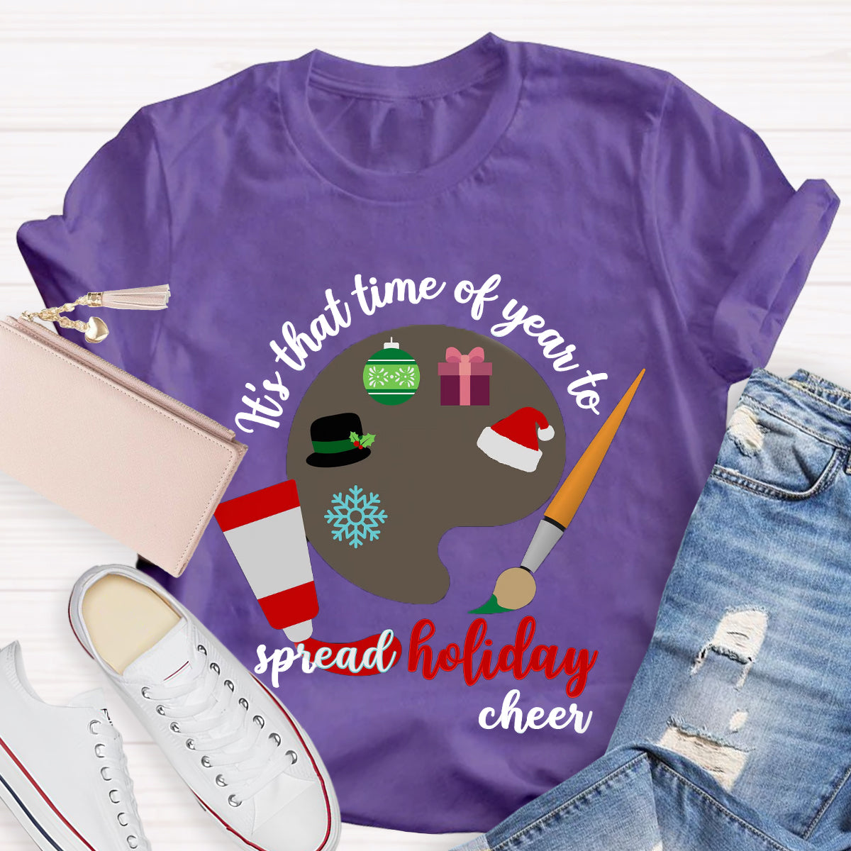 Tis Time Of Year To Spread Holiday Cheer T-Shirt