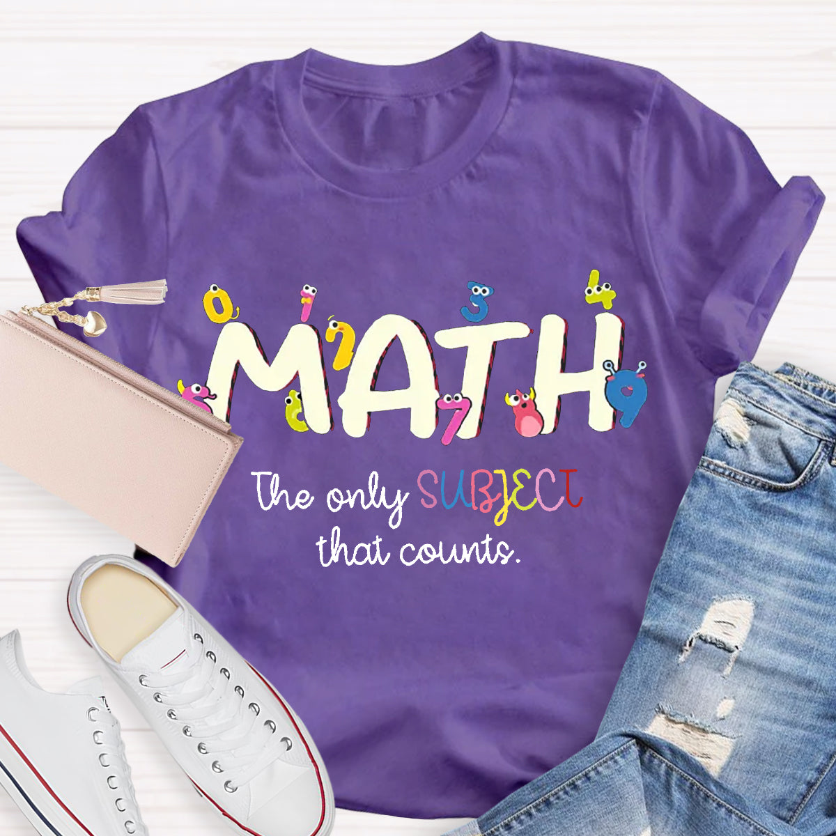 Math The Only Subject That Counts T-Shirt