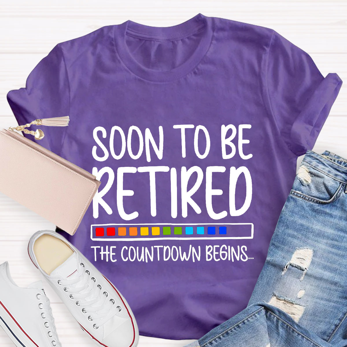 Soon To Be Retired The Countdown Begins Retirement T-Shirt