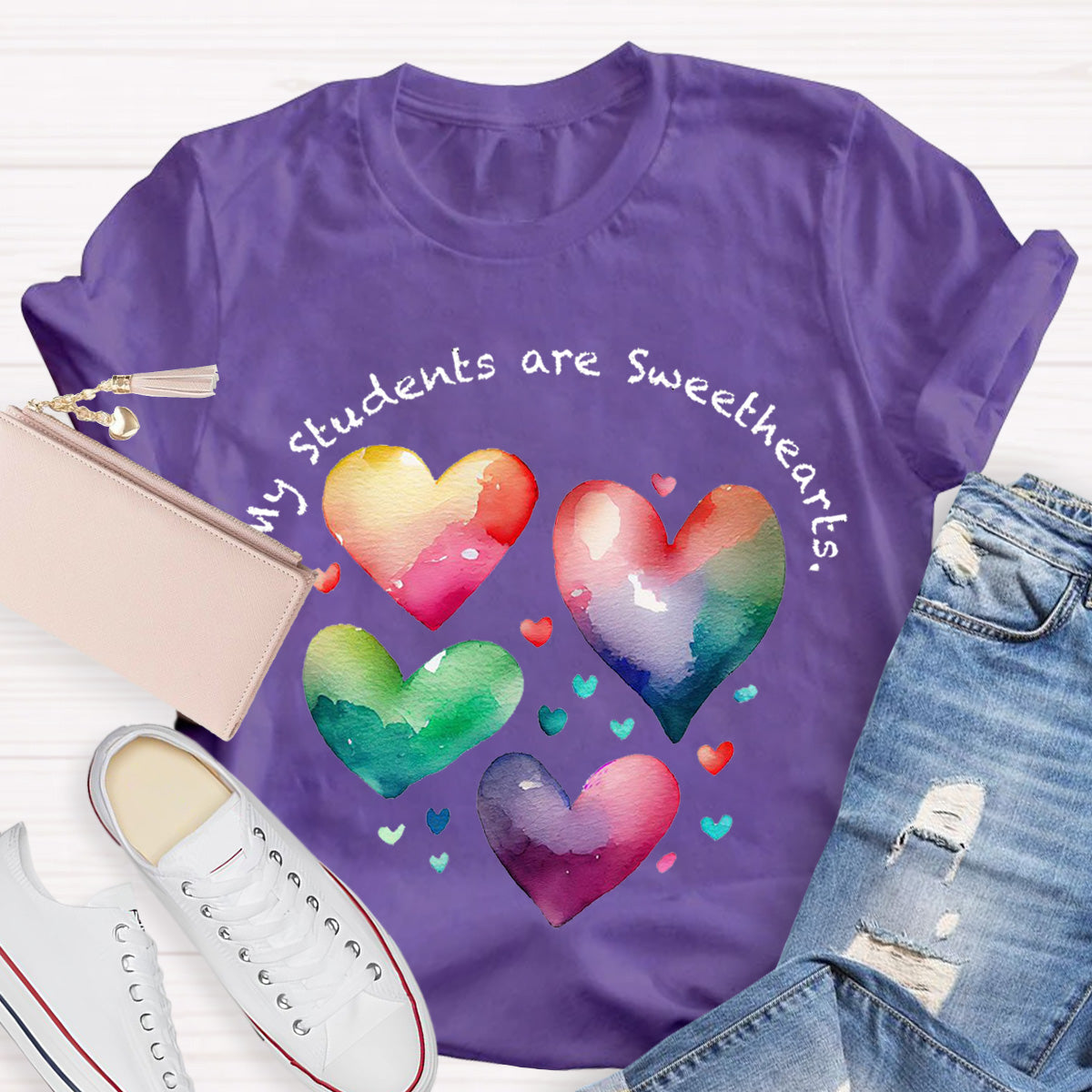 My Students Are Sweethearts Teacher T-Shirt