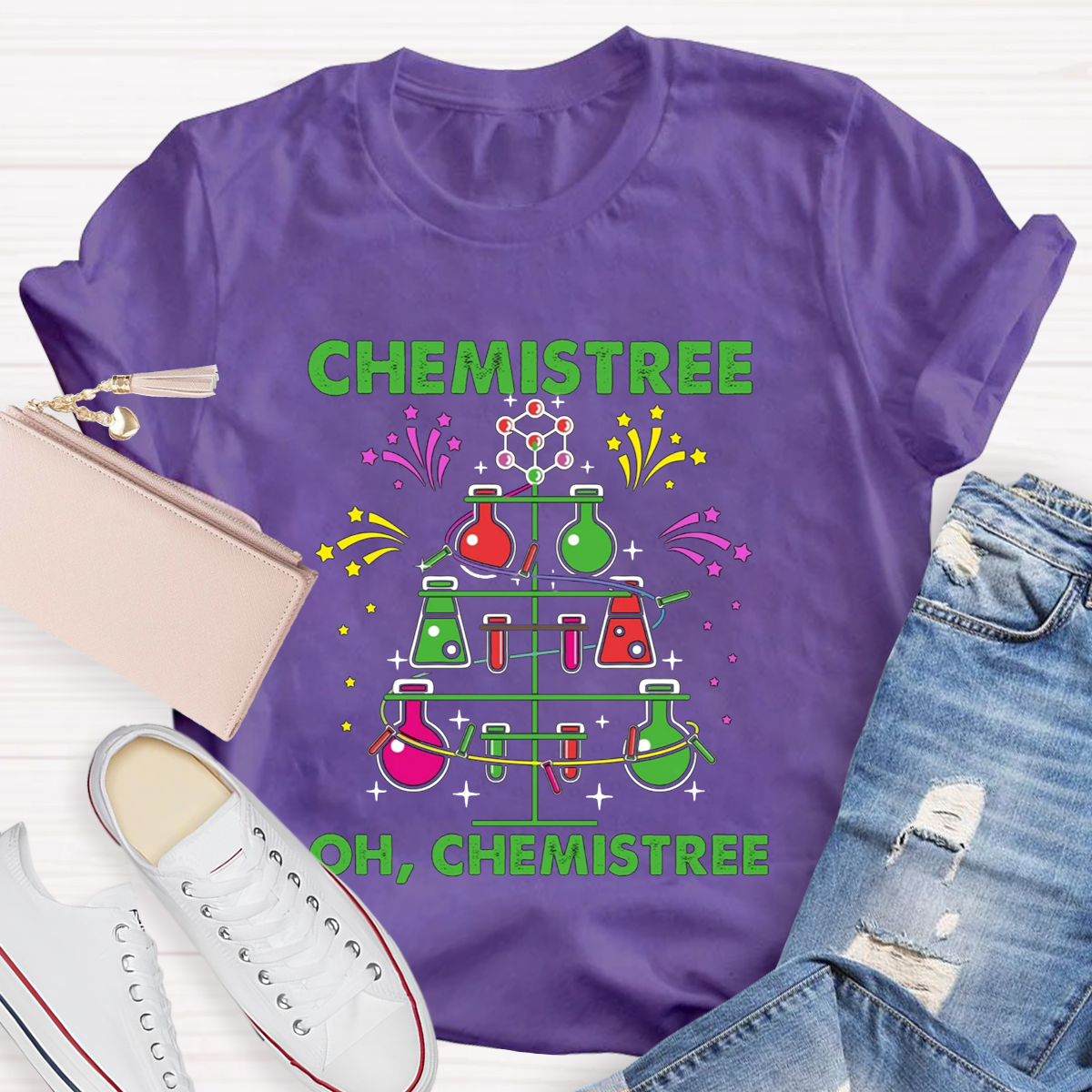 Chemistree Funny Science Teacher T-Shirt