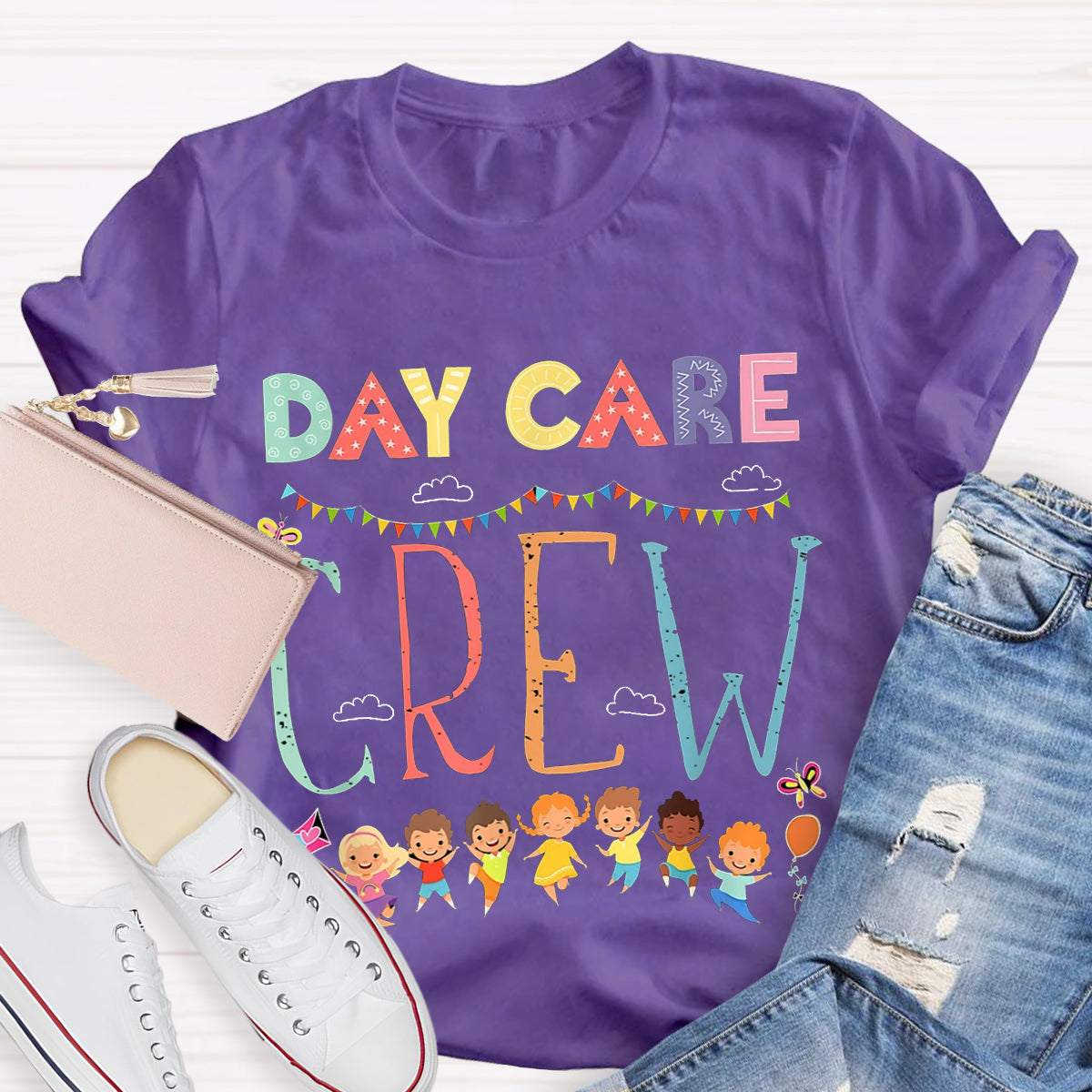 Day Care Crew Teacher T-Shirt