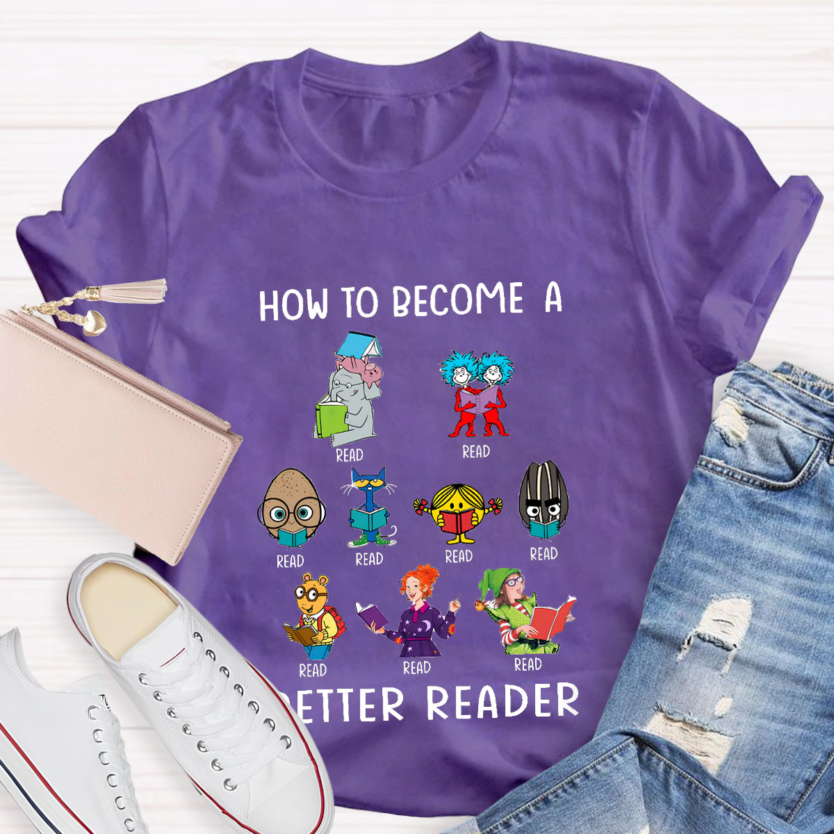 How To Become A Better Reader T-Shirt