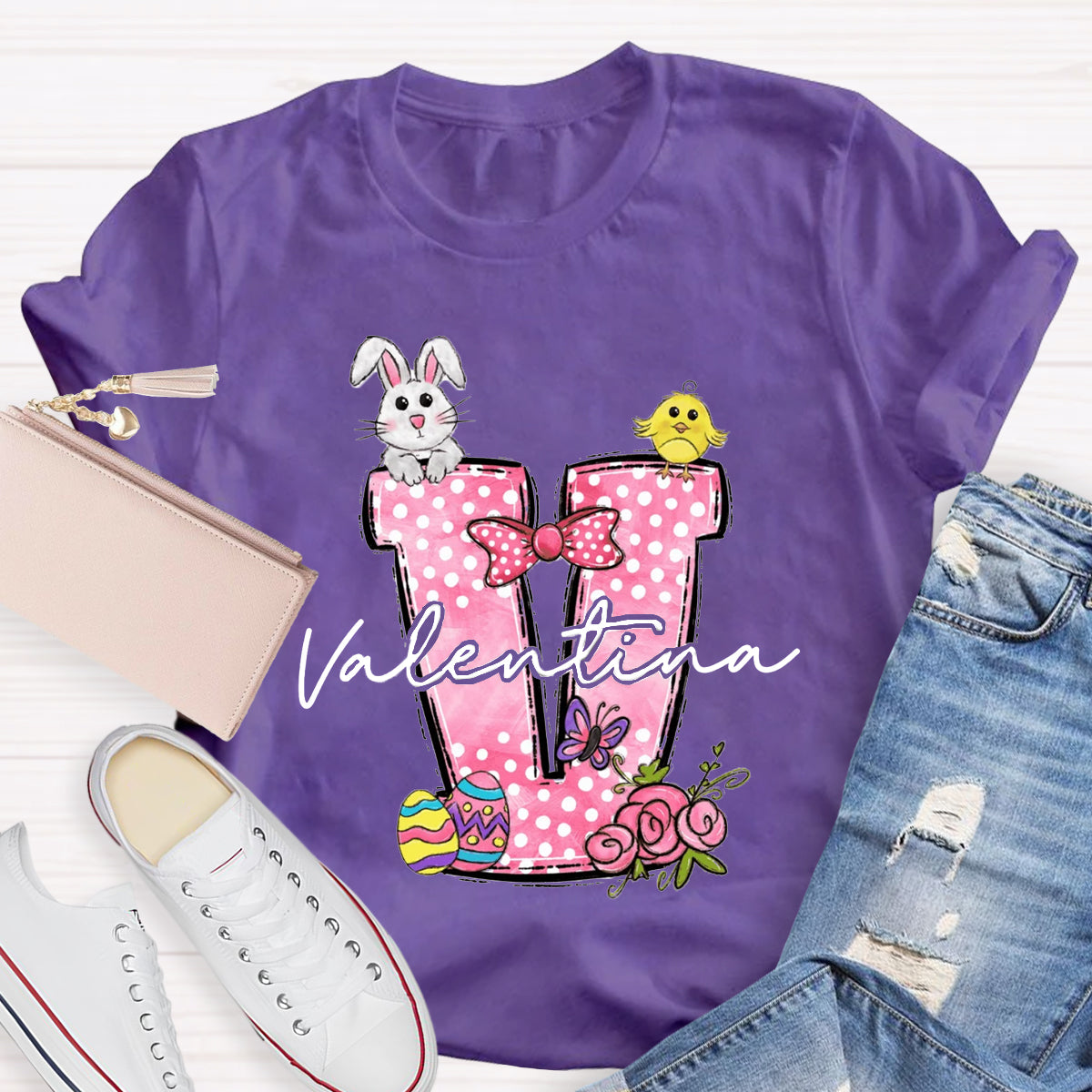 Personalized Name Pink Benny Amanda T-Shirt