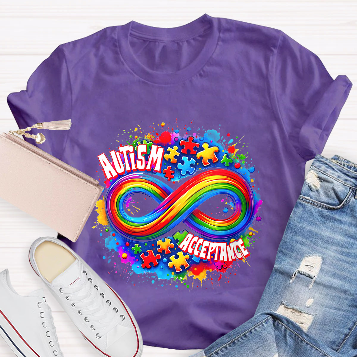 Colorful Infinity Symbol T-Shirt