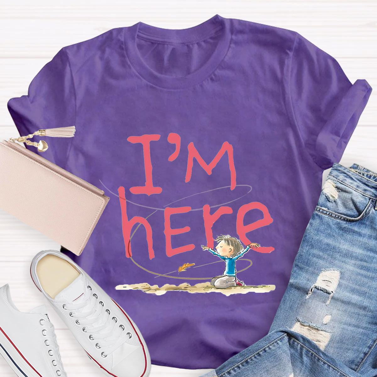 I'm Here Children's Books T-Shirt