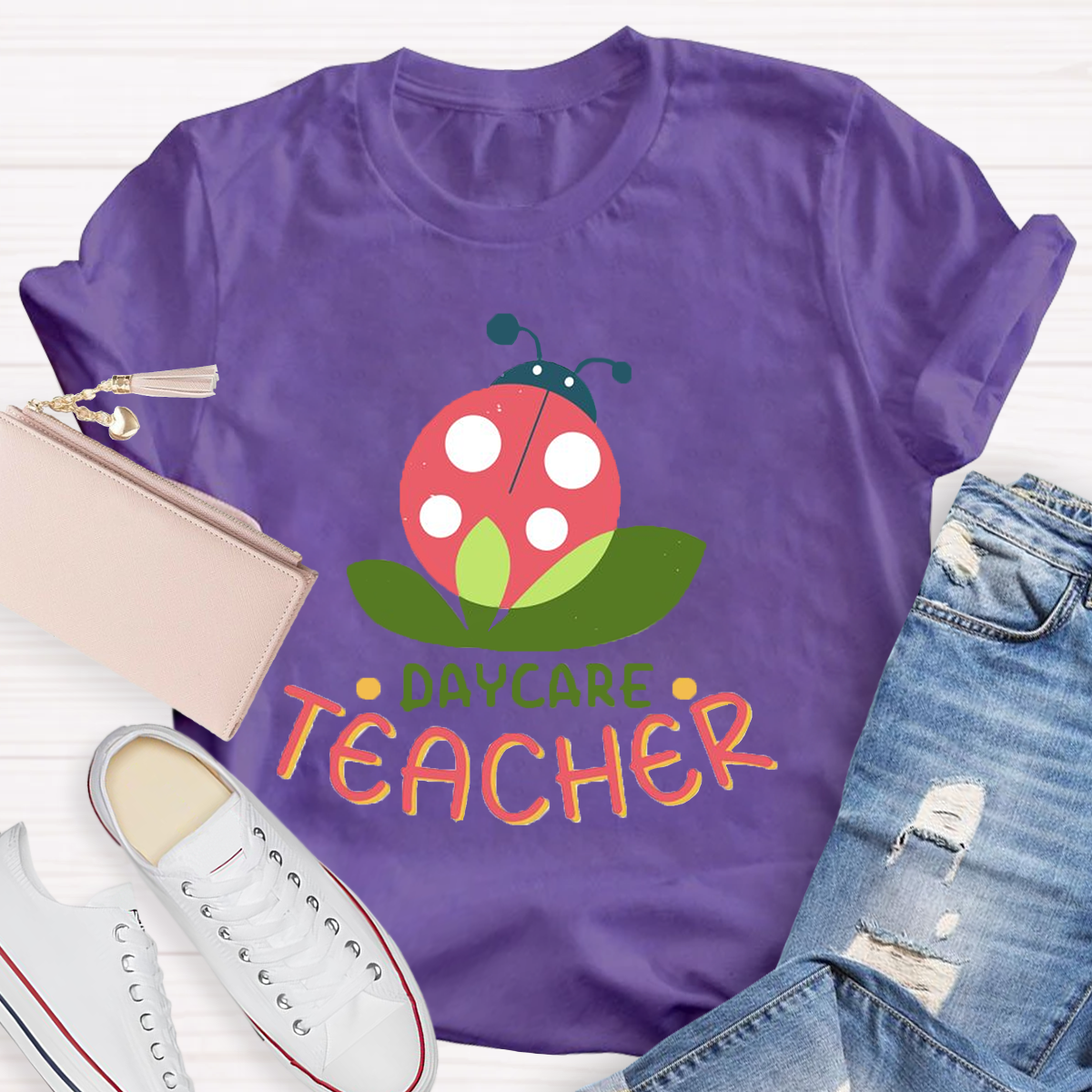 Daycare Teacher Ladybug T-Shirt