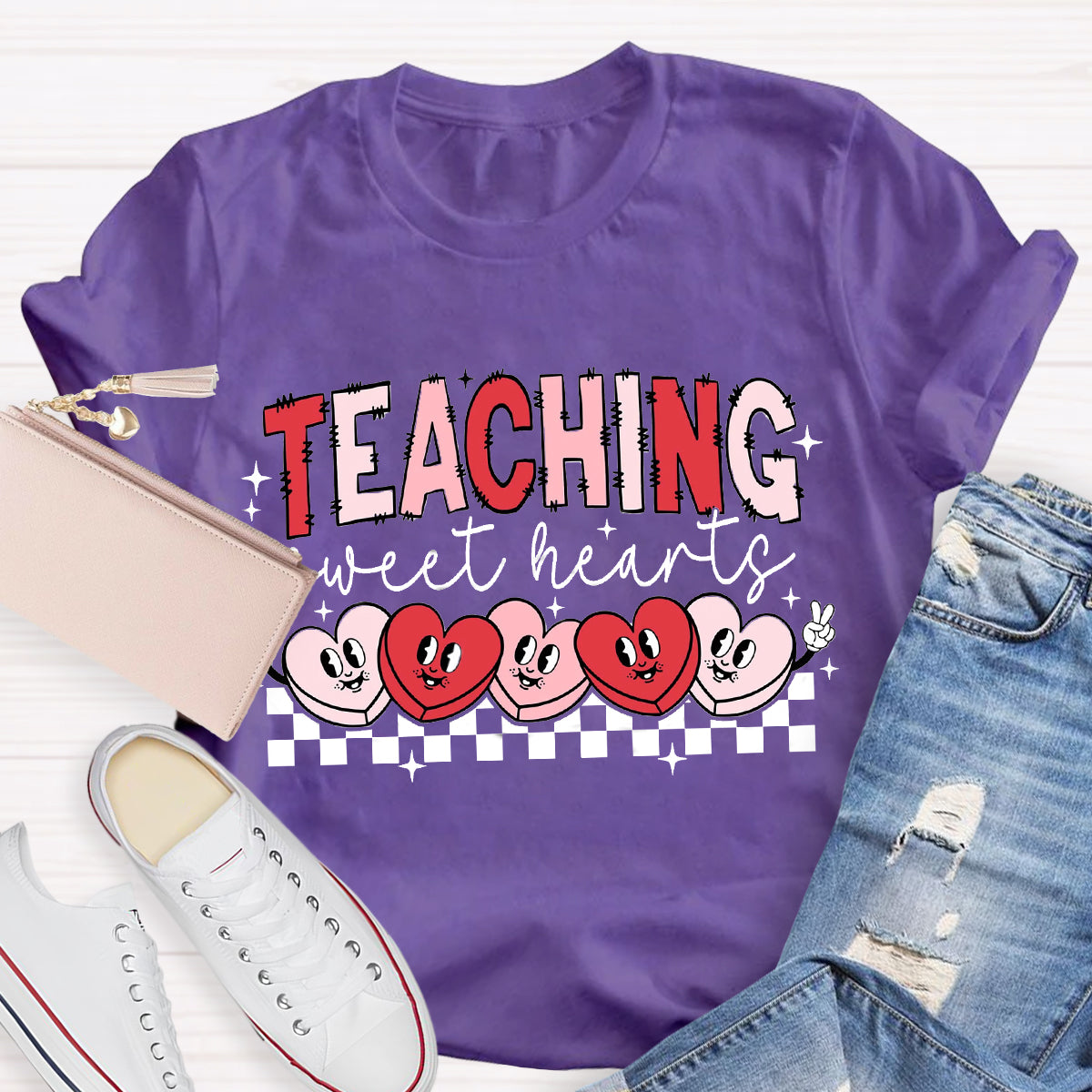 Teaching Sweetheart Teacher T-Shirt