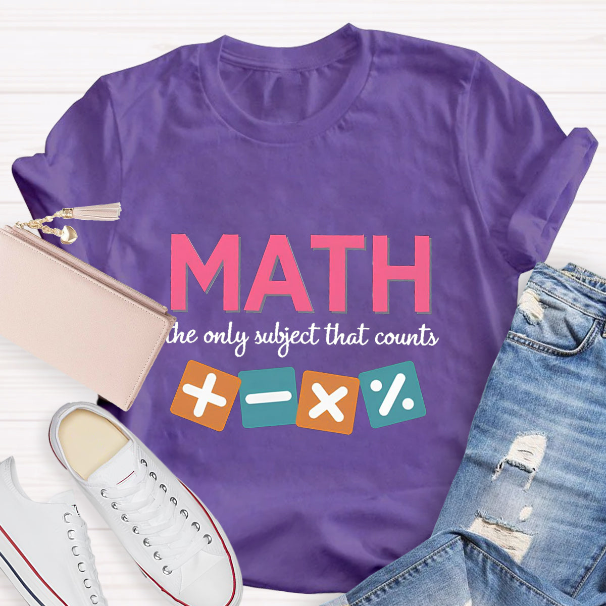 Math The Only Subject That Counts T-Shirt