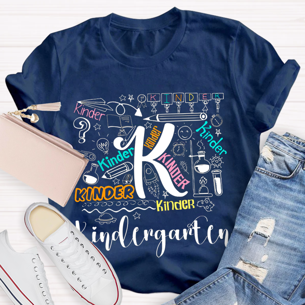 Personalized Grade Teacher T-Shirt