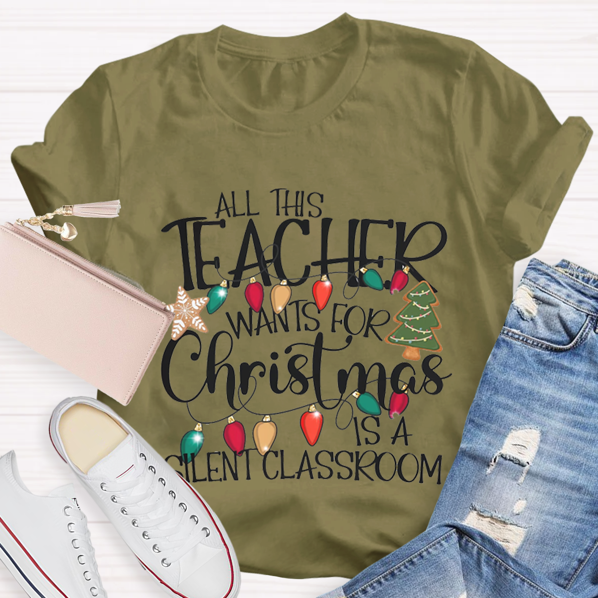 Teacher Christmas T-Shirt