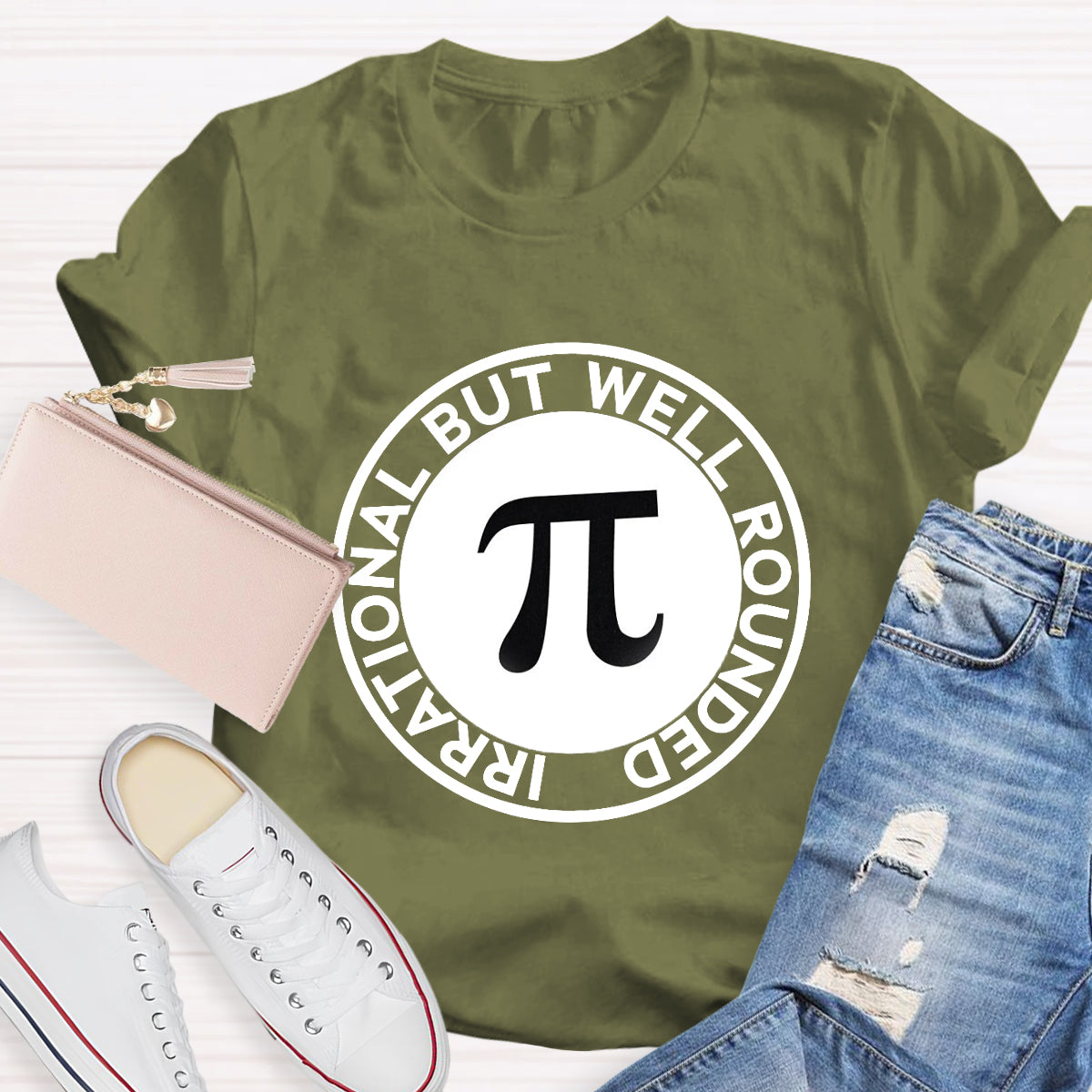 Irrational But Well Rounded Pi Day  T-Shirt