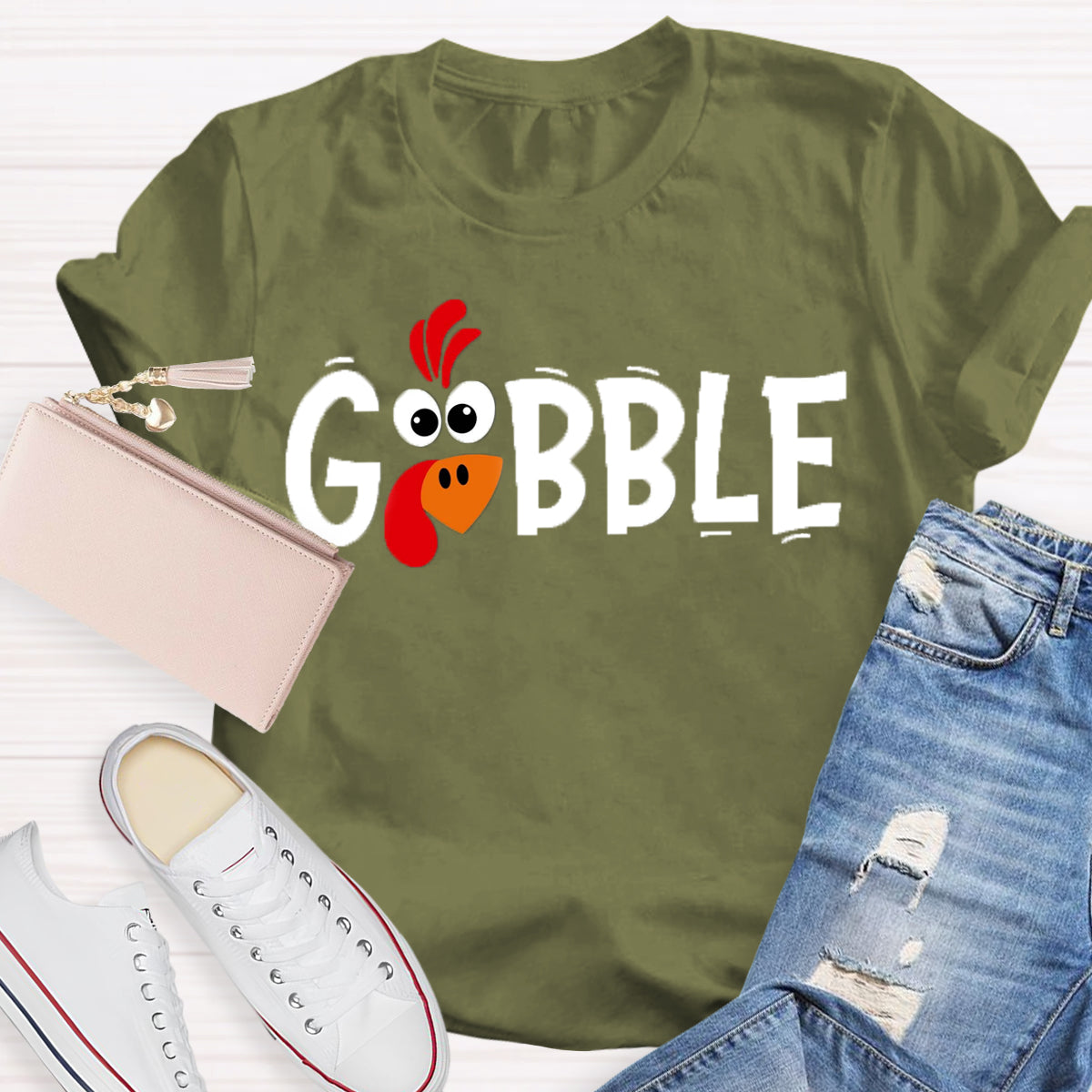 Thanksgiving Gobble Turkey T-Shirt