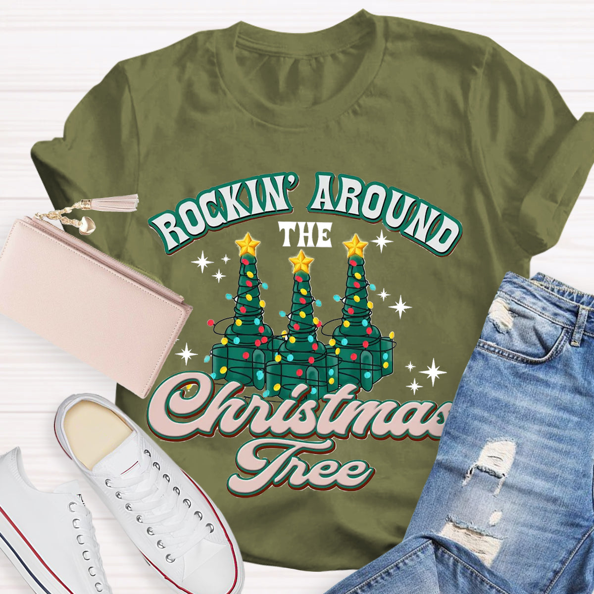 Rockin' Around The Christmas Tree T-Shirt