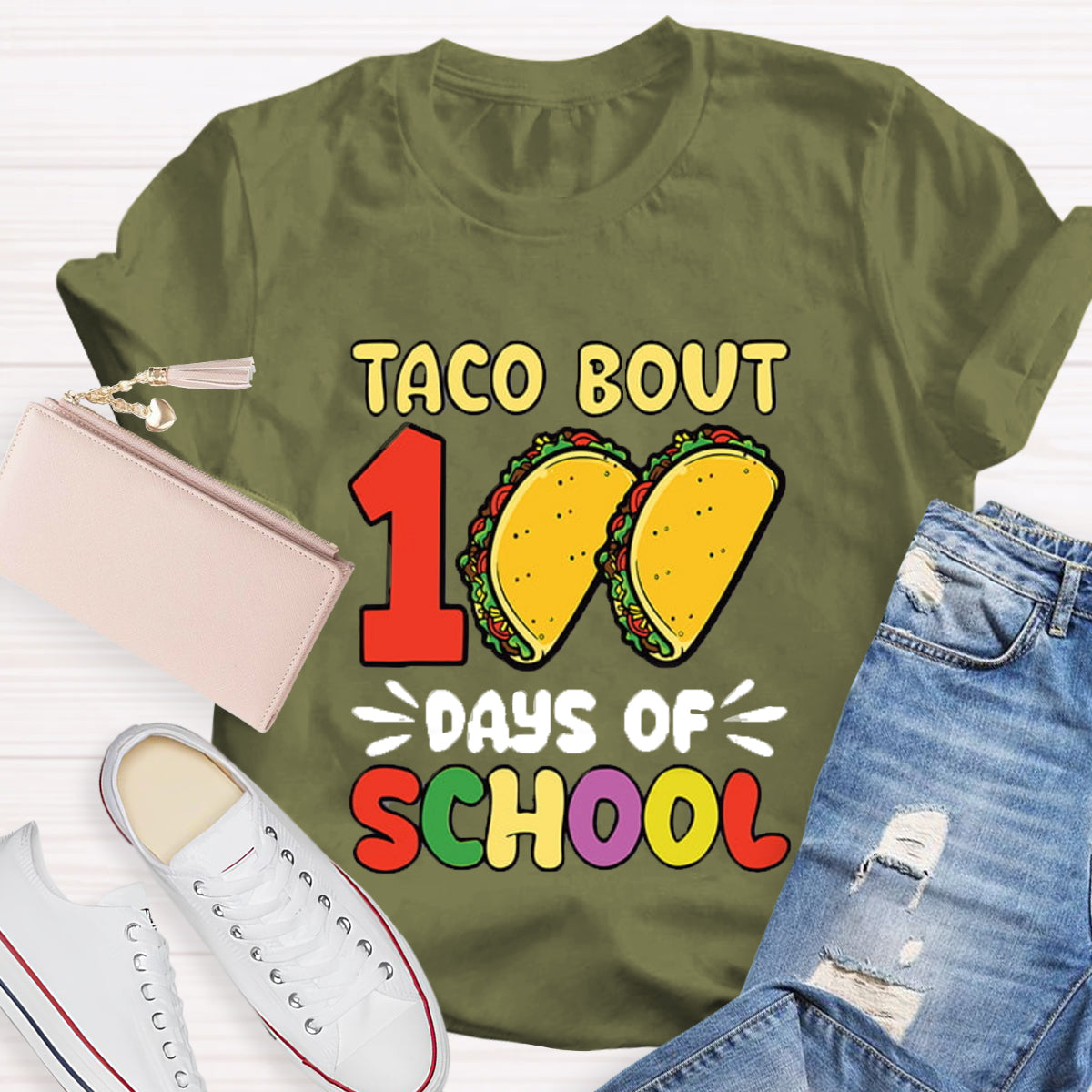 Taco Bout 100 Days Of School T-Shirt