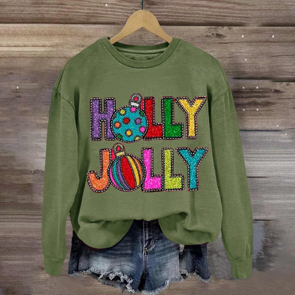 Holly Jolly Christmas Sweatshirt