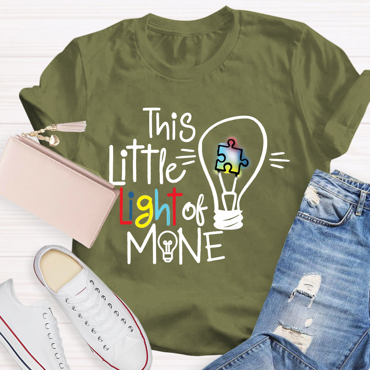 This Little Light Of Mine Autism T-shirt