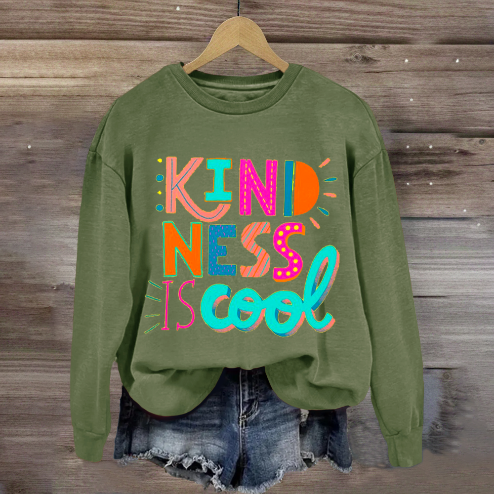 Kindness Is Cool Teacher Sweatshirt