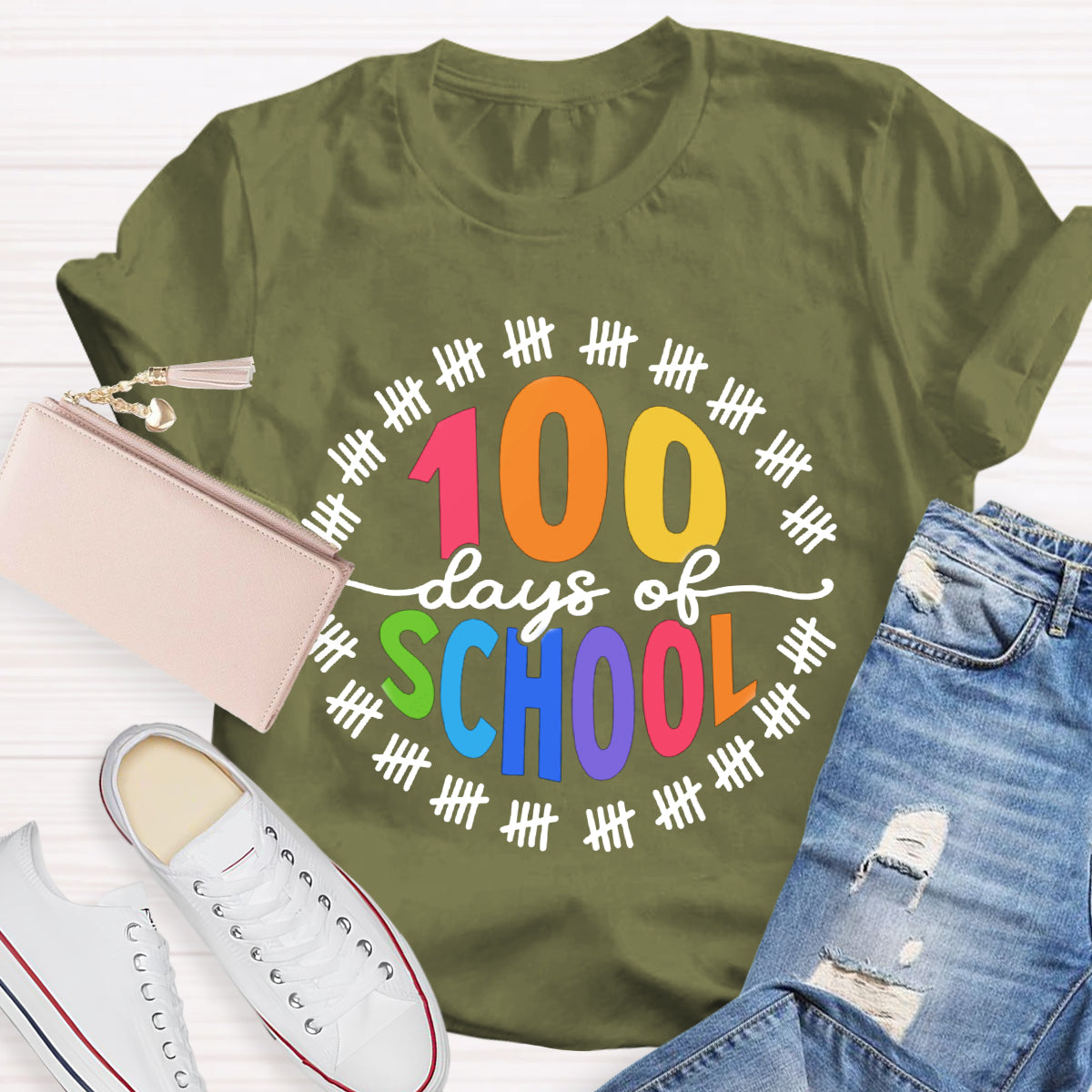 Happy 100 Days of School T-Shirt