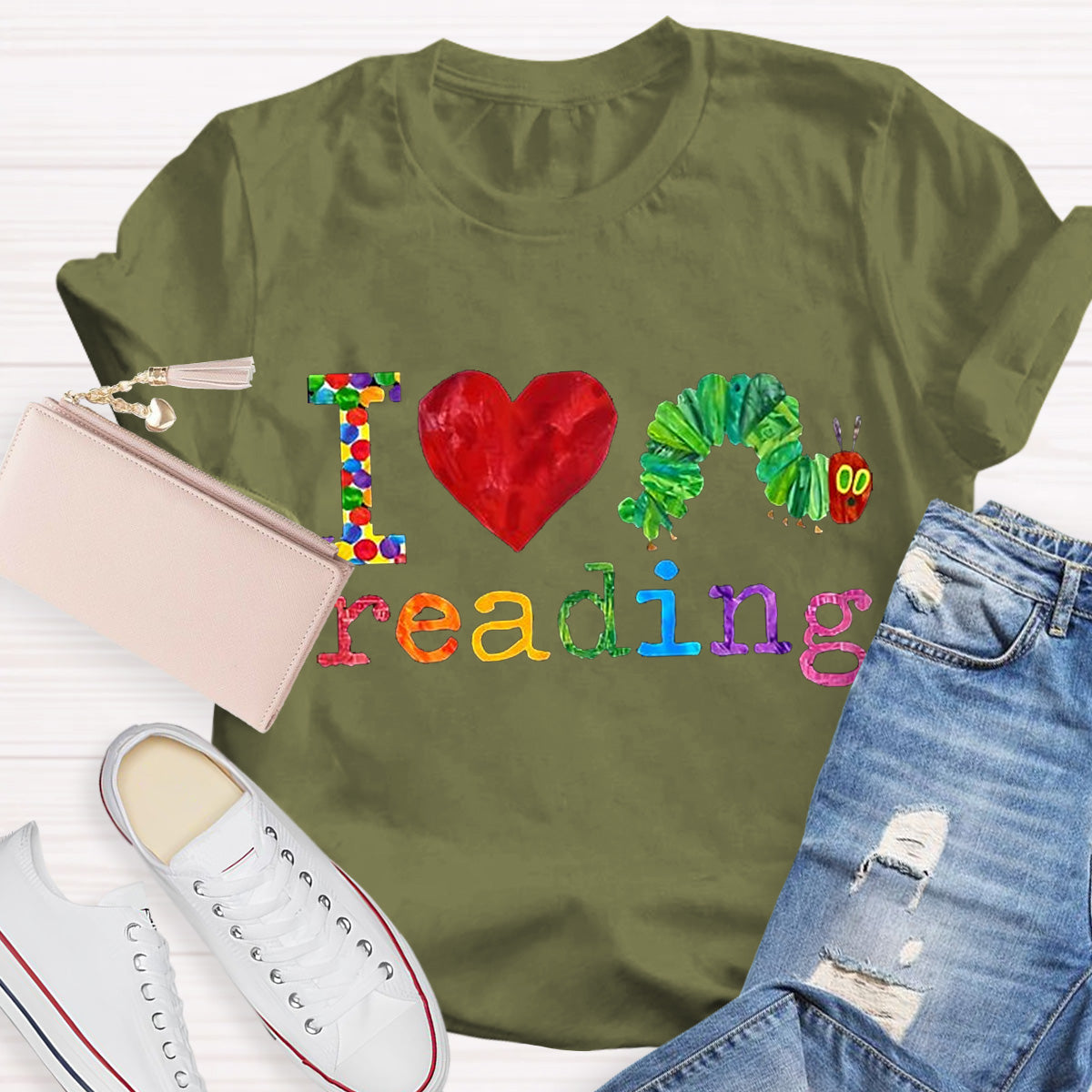 I Love Reading Teacher T-Shirt