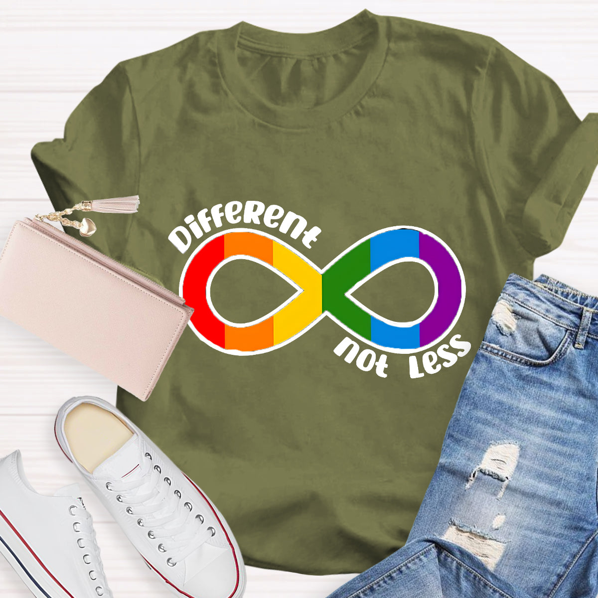 Different Not Less T-Shirt