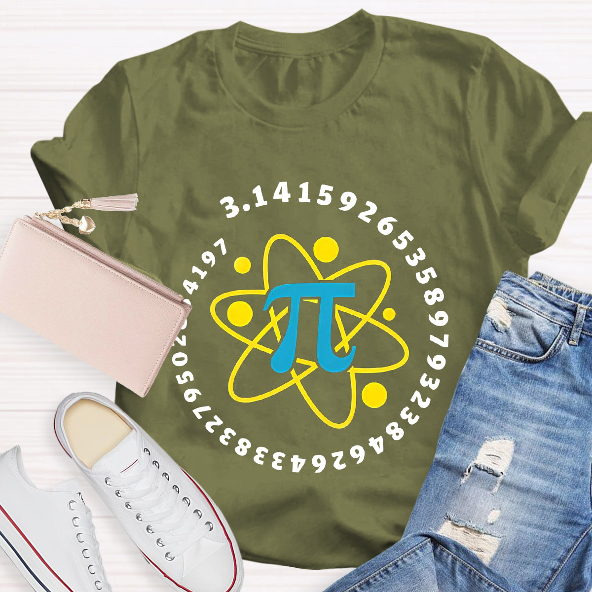 Pi Day Math Teacher T-Shirt