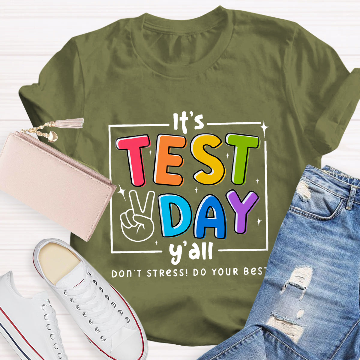 It's Test Day Teacher T-Shirt