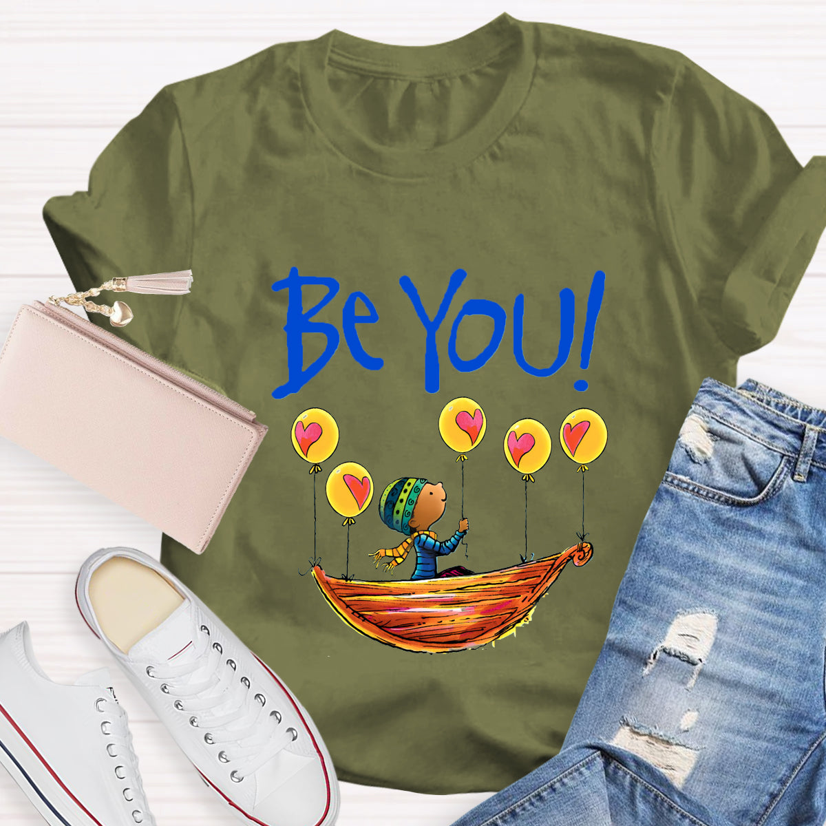 Be You Children's Books Teacher T-Shirt