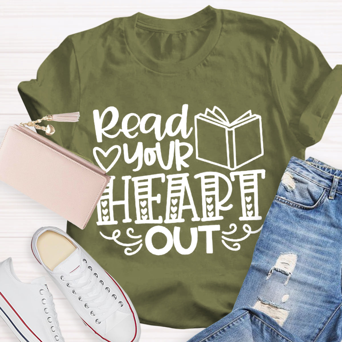 Read Your Heart Out Teacher T-Shirt