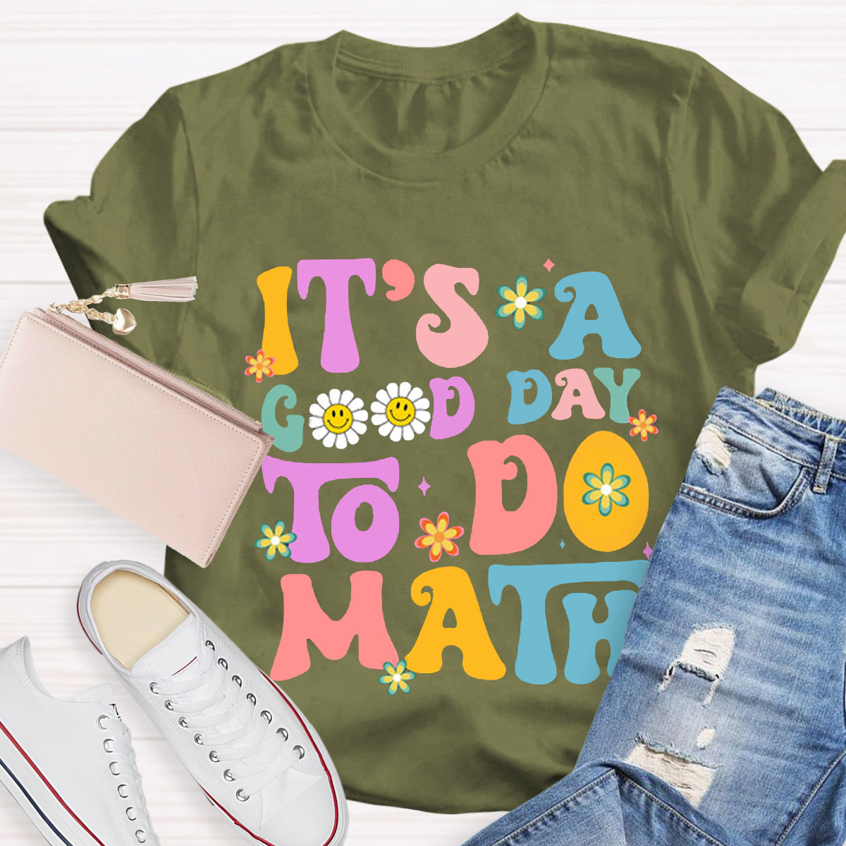 Personalized Subject It's A Good Day To Do Math Teacher Shirt