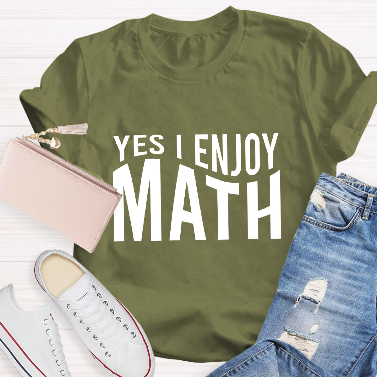 Yes I Enjoy Math Teacher T-Shirt