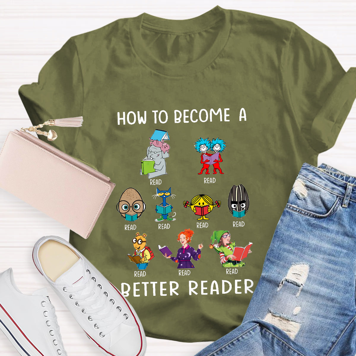 How To Become A Better Reader T-Shirt