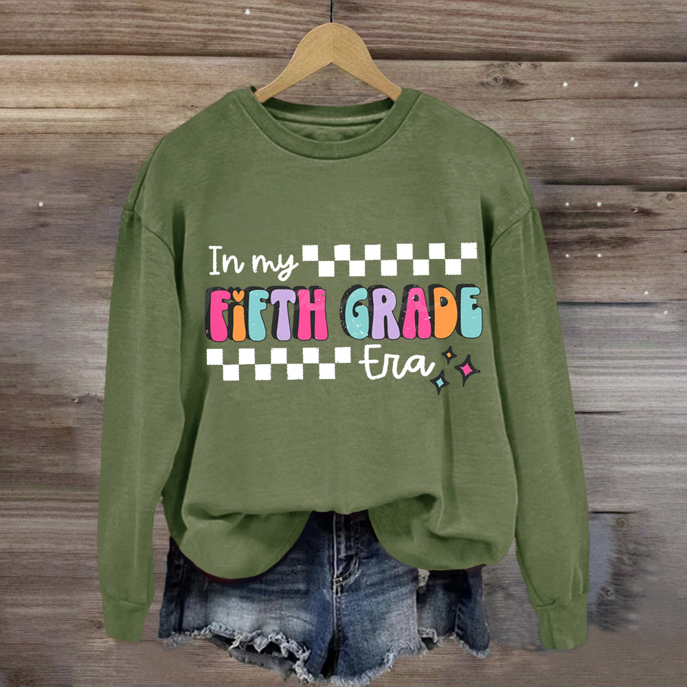 Personalized Grade In My Fifth Era Teacher Sweatshirt