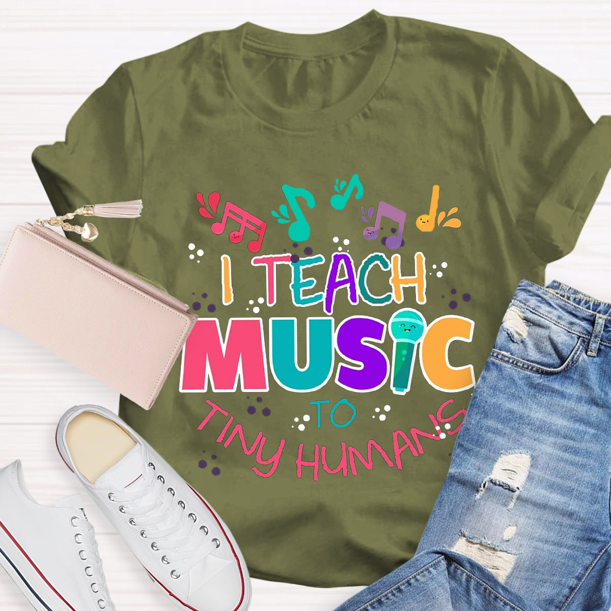 I Teach Music To Tiny Humans T-Shirt