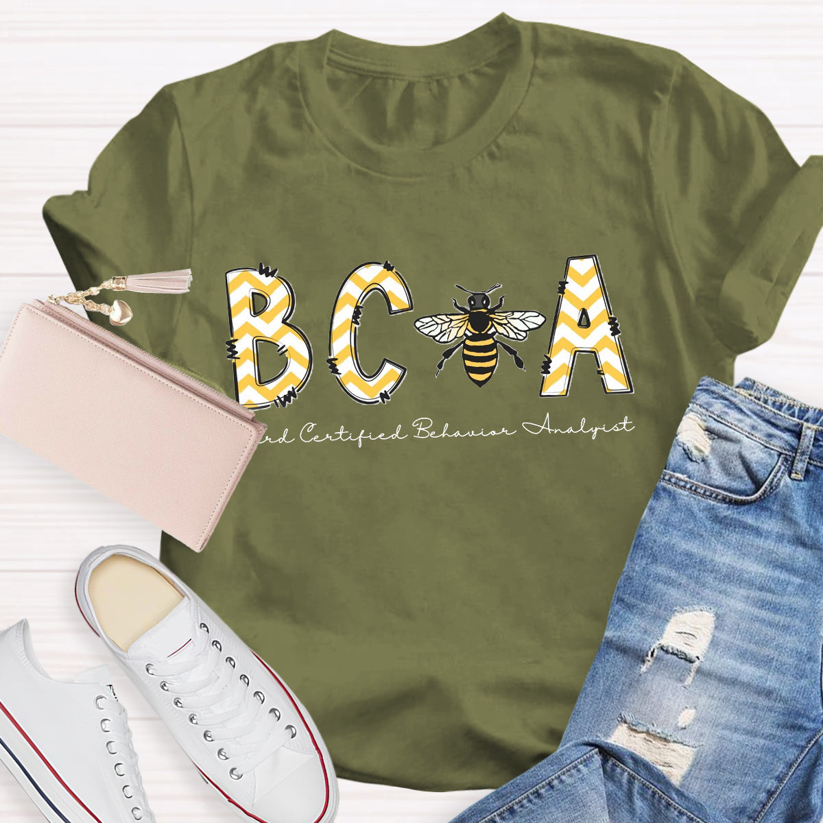 BCBA Board Certified Behavior Analyst Teacher T-Shirt