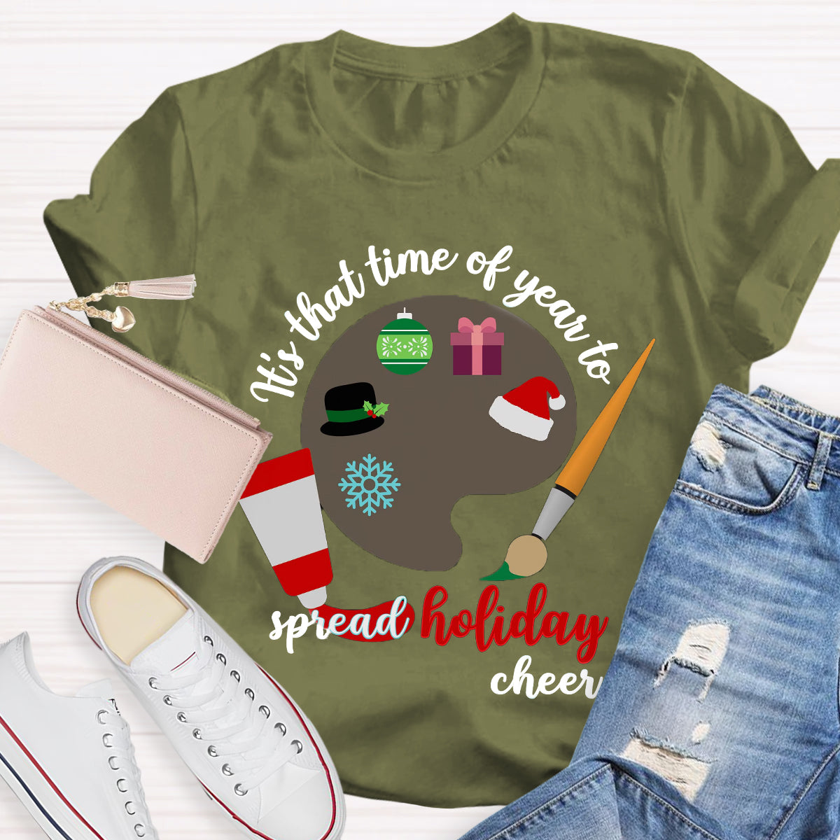 Tis Time Of Year To Spread Holiday Cheer T-Shirt