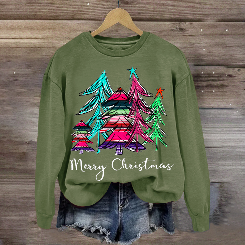 Christmas Tree Sublimation Sweatshirt