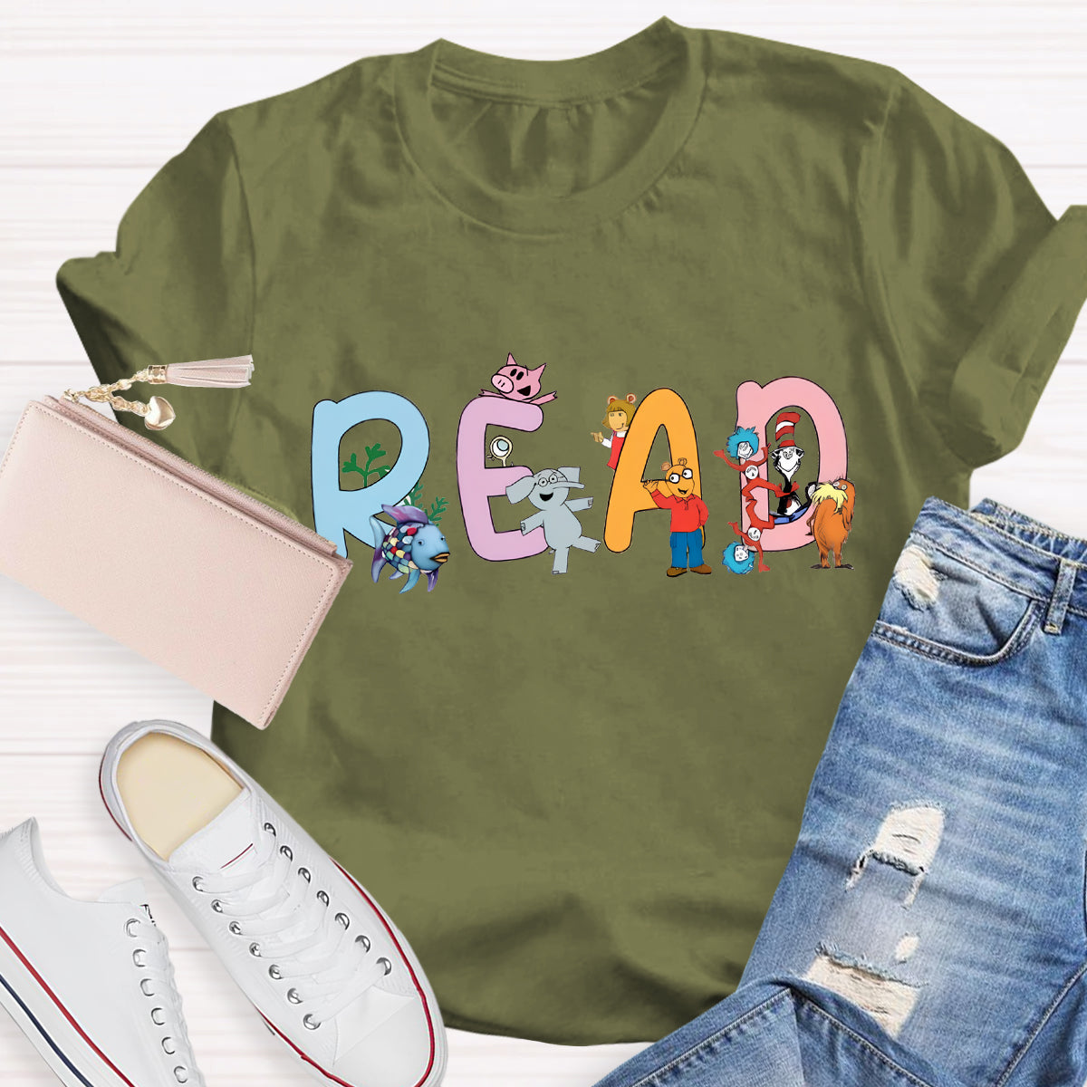 Read Children's Books Teacher T-Shirt