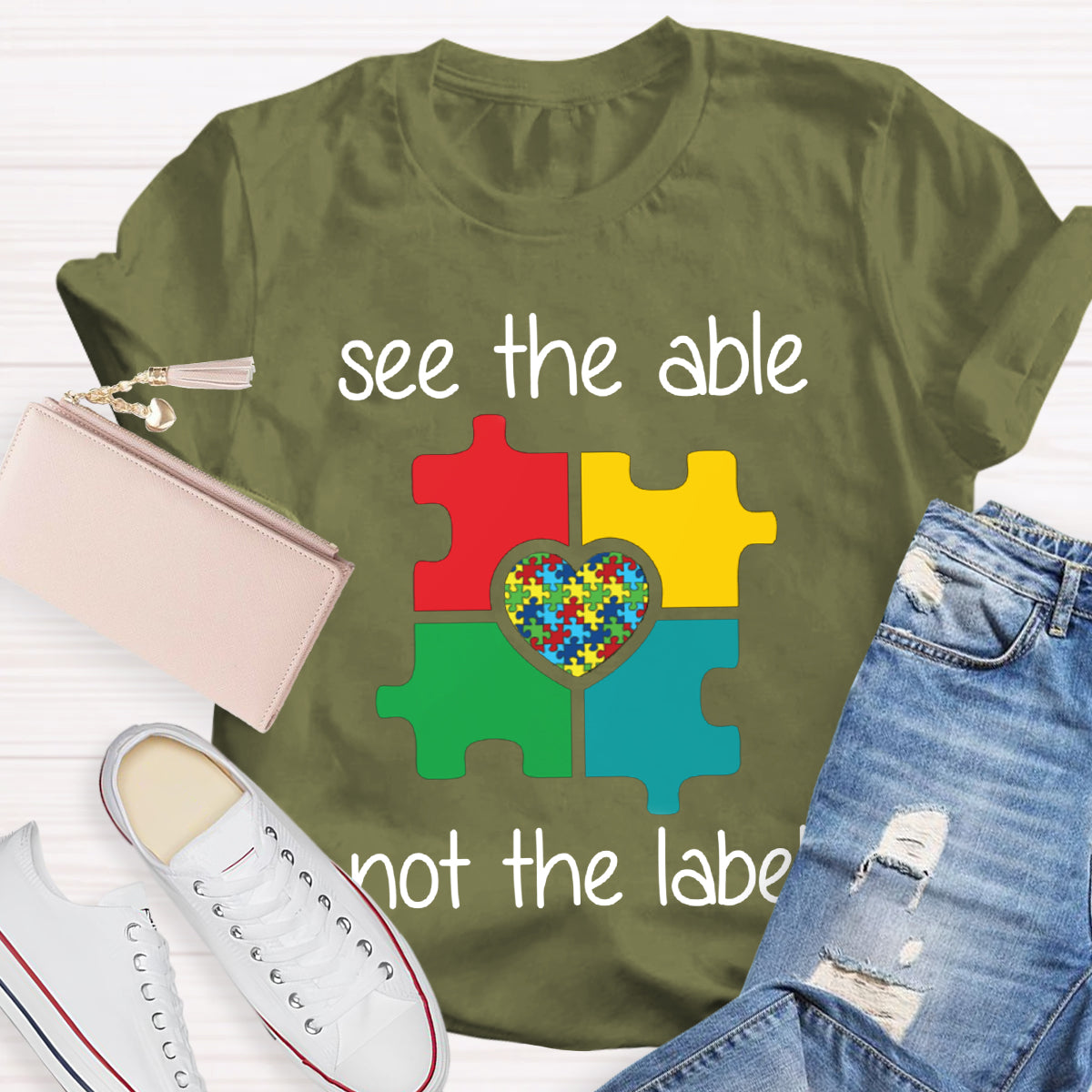 See The Able Not the Lable Special Education T-Shirt