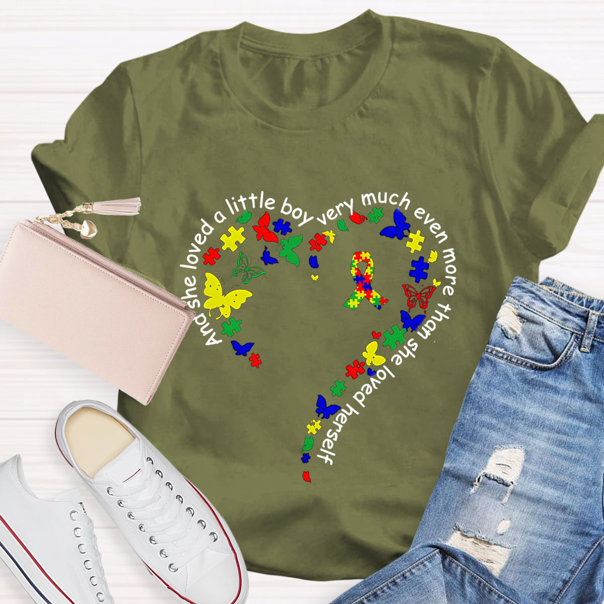 Proud To Love Autism Awareness T-Shirt