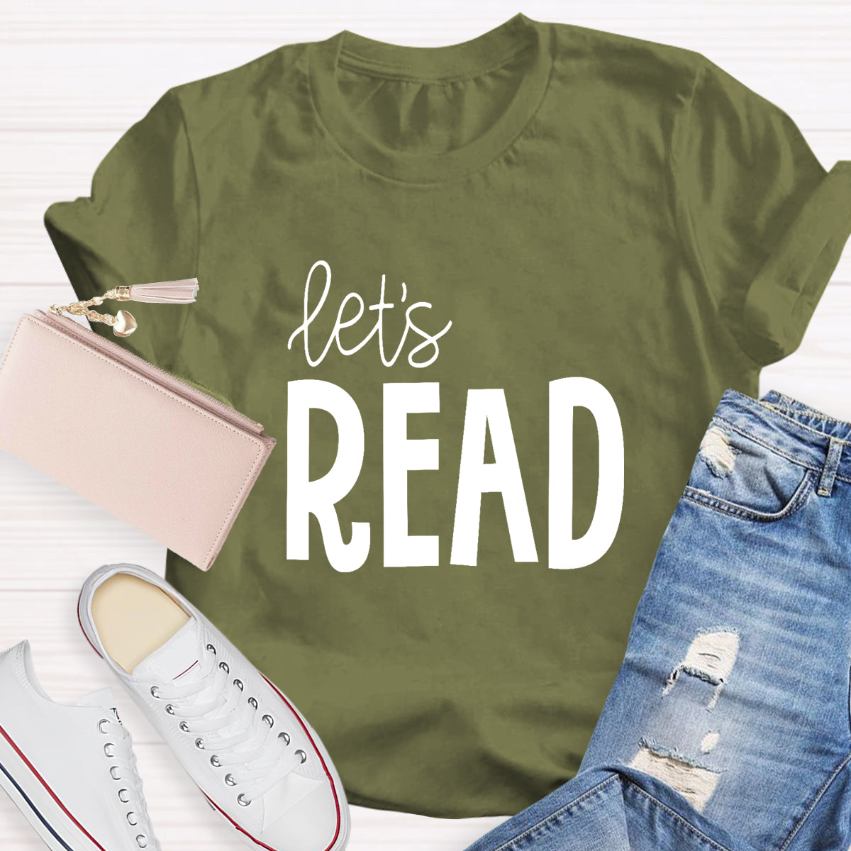 Let's Read Reading Week T-Shirt