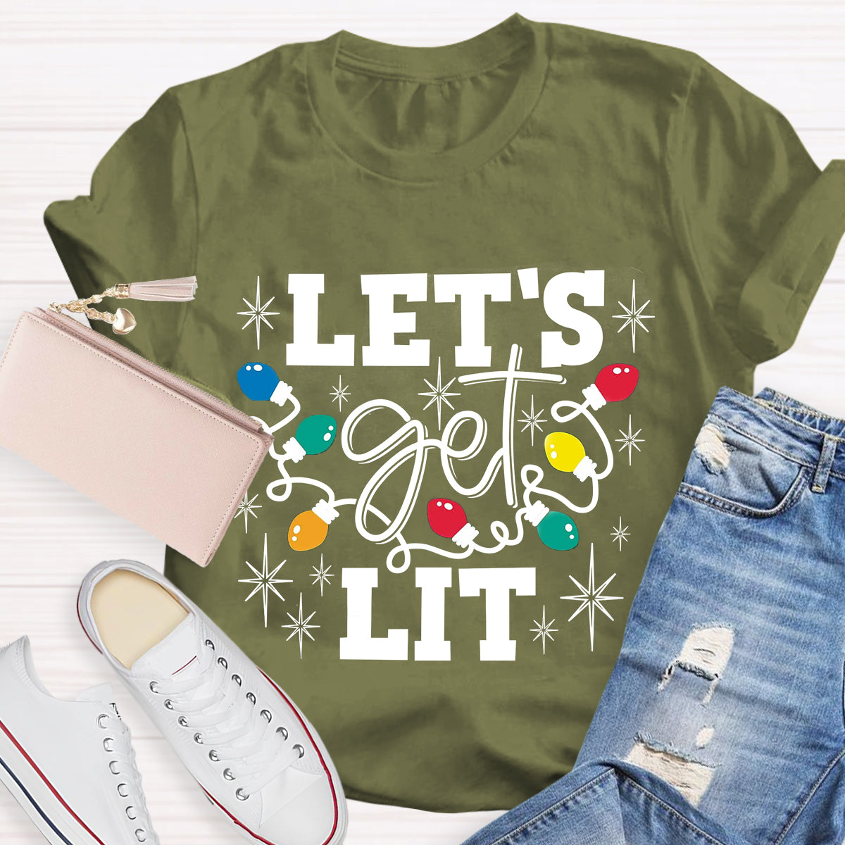 Let's Get Lit  T-Shirt