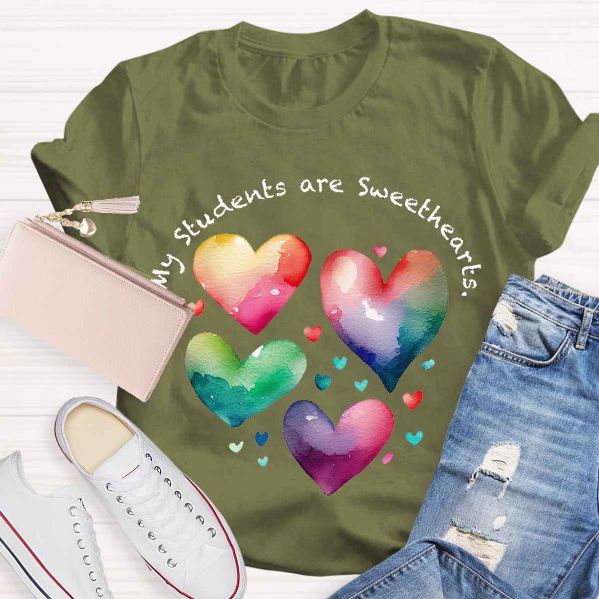 My Students Are Sweethearts Teacher T-Shirt