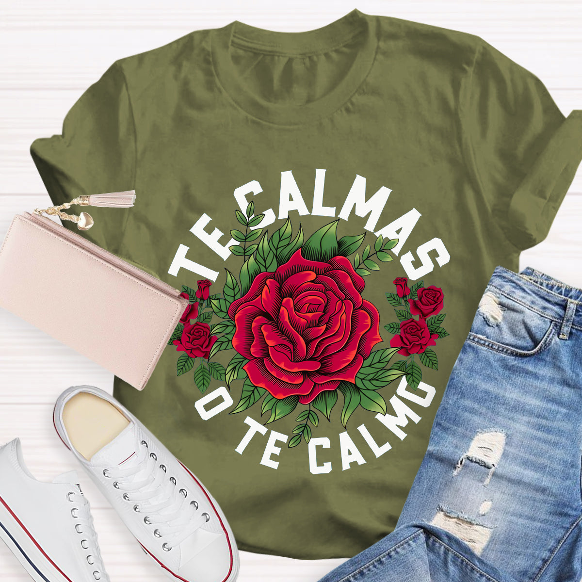 Te Calmas O Te Calmo Spanish Teacher T-Shirt