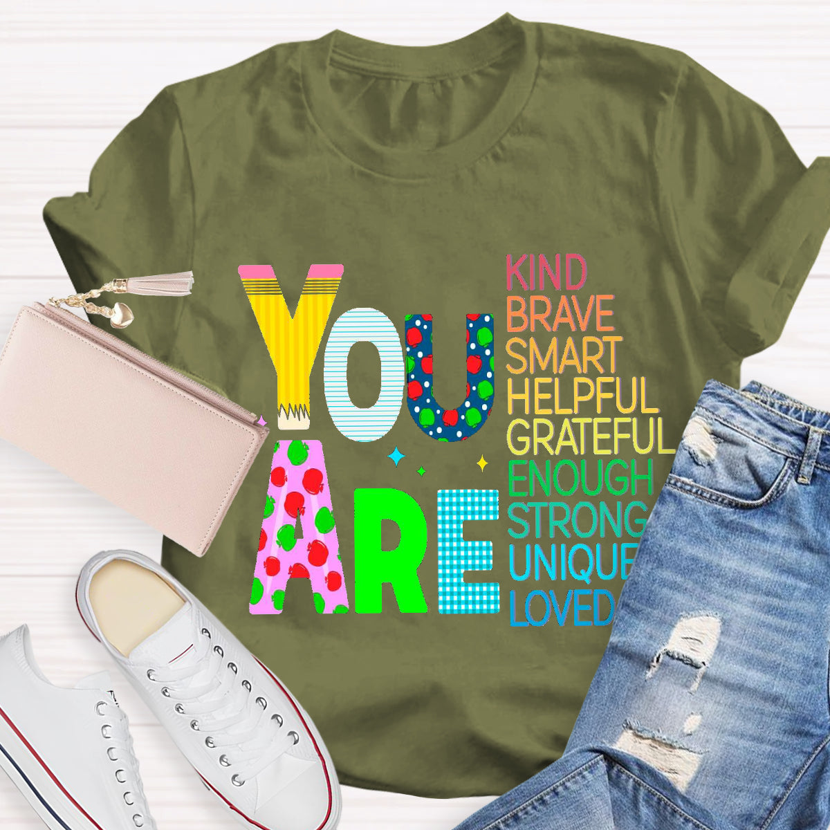 You Are Unique Loved Teacher T-Shirt