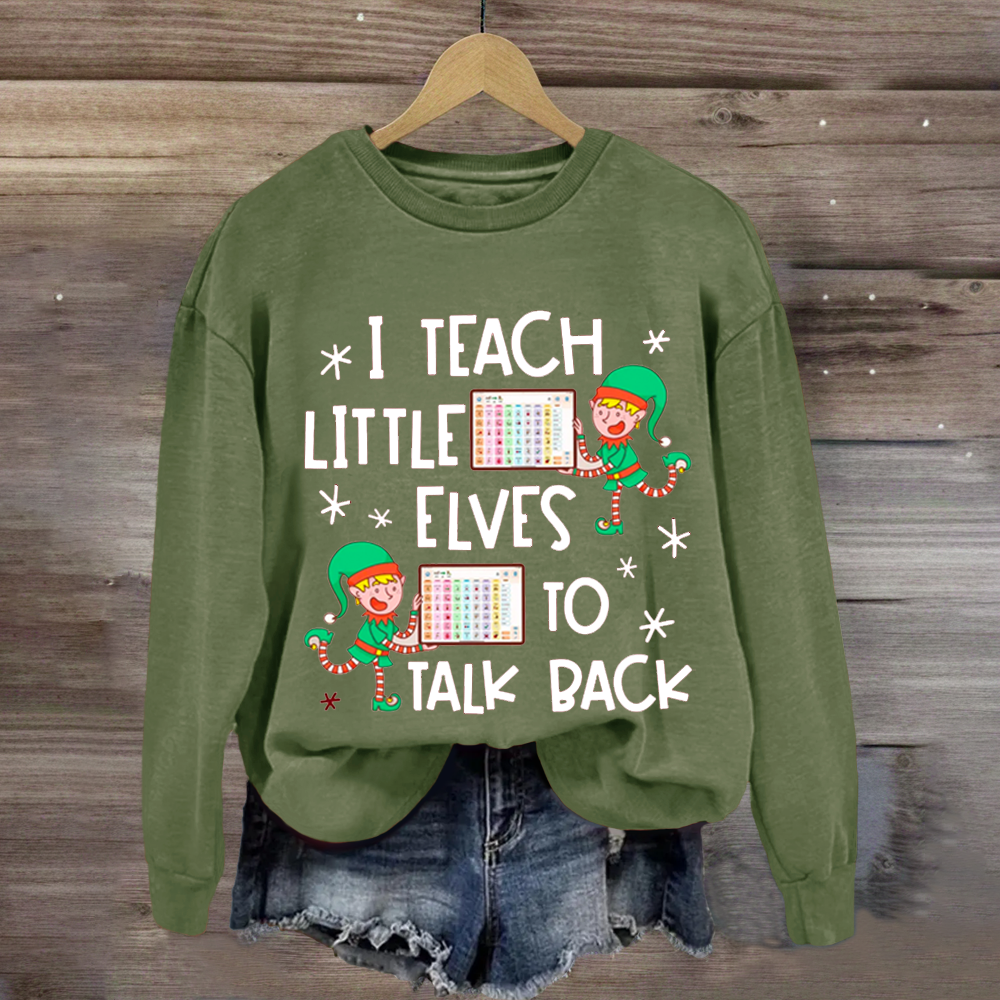 Xmas Speech Language Pathologist Sweatshirt