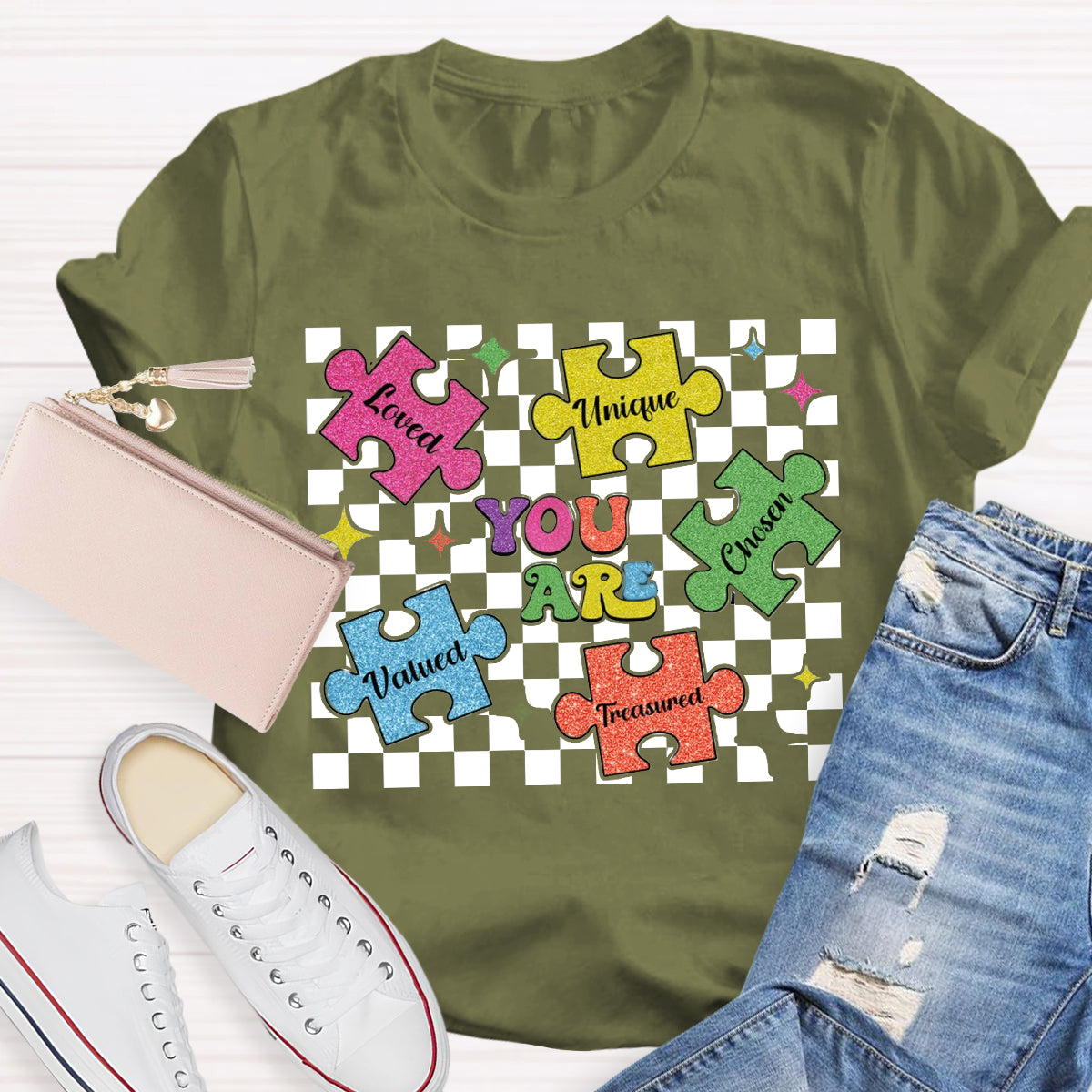 You Are Unique Special Education Teacher T-Shirt